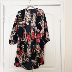 Floral Duster Cardigan